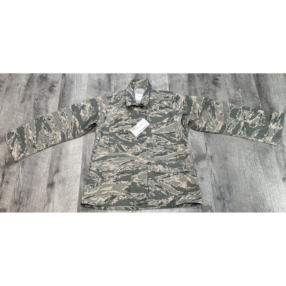 USAF Summer RABU Coat Ripstop Utility Jacket Womens 6 Short Tiger‎ Stripe NEW